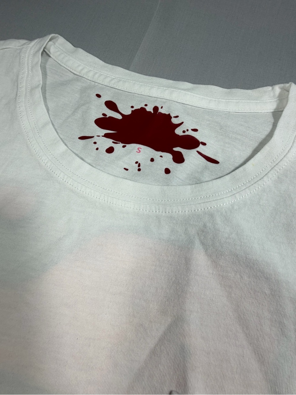 Vineyard Vines White Tee with Pink Patterned Whale Logo - Picture 4 of 7